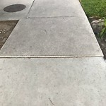 Sidewalk at 4005 Kansas St