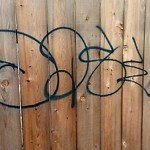 Graffiti at 4106 Swift Ave