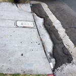 Pothole at 2150–2160 Bacon St