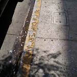 Curb at 530 Tenth Ave