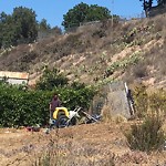 Illegal Dumping - Open Space/Canyon/Park at 54th St
