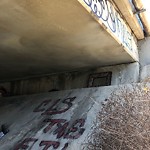Graffiti at 2556–2562 Grand Ave
