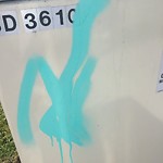 Graffiti at 3610 Adams Ave