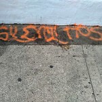 Graffiti at 4101 University Ave