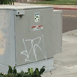 Graffiti at 4500–4534 Jewell St