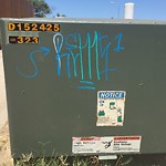 Graffiti at 862 Kelton Rd