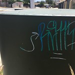 Graffiti at 862 Kelton Rd