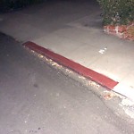 Curb at 4685 Esther St