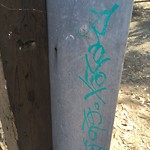 Graffiti at 6154–6280 College Grove Dr