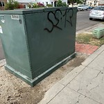 Graffiti at 3522 Meade Ave