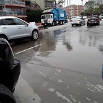 Street Flooded at 1160 Coast Blvd, San Diego, Ca 92037, Usa