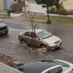 Street Flooded at 4653 Alamo Dr, San Diego, Ca 92115, Usa