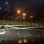 Damaged Guardrail at 4600–4672 Terrace Dr