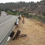 Damaged Guardrail at 2822 3108 Mt Acadia Blvd