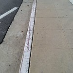 Curb at 3066 Rosecrans St