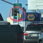 Signal Facing Wrong Direction at 1124 Buenos Ave