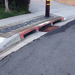 Curb at 3109 Carnegie Pl