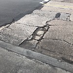 Pothole at 1129–1203 Beardsley St