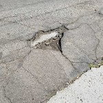 Pothole at 3140 Collier Ave