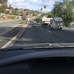 Pothole at College Ave