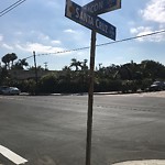 Traffic Sign at 5015 Santa Cruz Ave