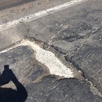 Pothole at 4555 Seminole Dr