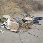 Illegal Dumping - Open Space/Canyon/Park at 1550 Weaver St