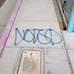 Graffiti at 1502 Palm Ave